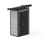 Förråd Upyard Strongbox S 1,5 M² Doppimpregnerad Grå