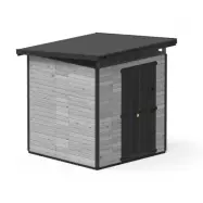 Förråd Upyard Strongbox XL 4,2 M² Doppimpregnerad Grå