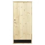 FÖRRÅDSDÖRR 10* 130 9X20 HÖ RAK PANEL TÄT SPARKPLÅT | Beijerbygg Byggmaterial