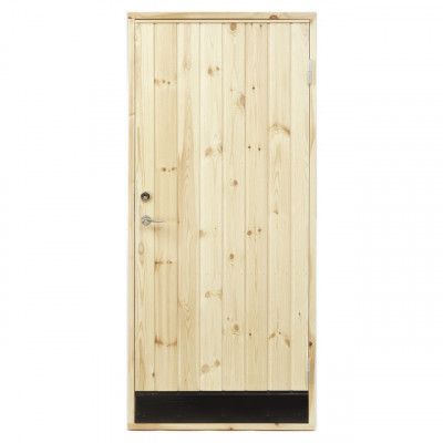 FÖRRÅDSDÖRR 10* 130 9X20 HÖ RAK PANEL TÄT SPARKPLÅT | Beijerbygg Byggmaterial