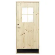 FÖRRÅDSDÖRR 10* 130G 9X20 HÖ RAK PANEL 2-GLAS ISOLERGLAS | Beijerbygg Byggmaterial