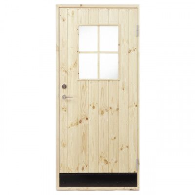 FÖRRÅDSDÖRR 10* 130G 9X20 HÖ RAK PANEL 2-GLAS ISOLERGLAS | Beijerbygg Byggmaterial