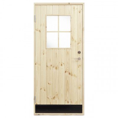 FÖRRÅDSDÖRR 10* 130G 9X20 VÄ RAK PANEL 2-GLAS ISOLERGLAS | Beijerbygg Byggmaterial