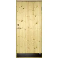 Förrådsdörr Starfors 18 °C - Utan glas - 8x20, Vänsterhängd