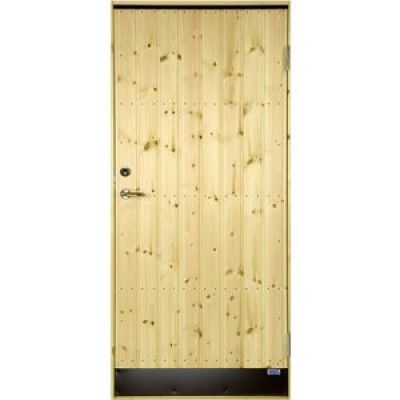 Förrådsdörr Starfors 18 °C - Utan glas - 8x20, Vänsterhängd