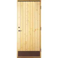 Förrådsdörr 18°C Mälaren - Uan glas - Fyndvara - Modulmått (bredd x höjd i dm): 10x21