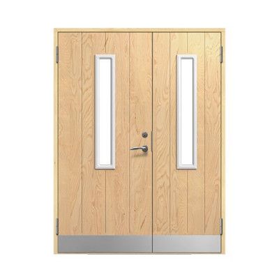 med rektangulärt glas Förrådsdörr pardörr Vänster, 15 x 20