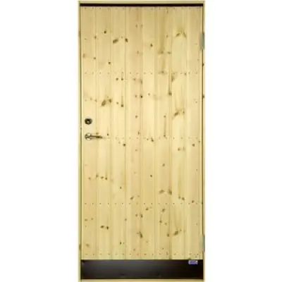 Förrådsdörr Starfors 18 °C - Utan glas - Fyndvara - Modulmått (Bredd | Höjd dm): 8x21