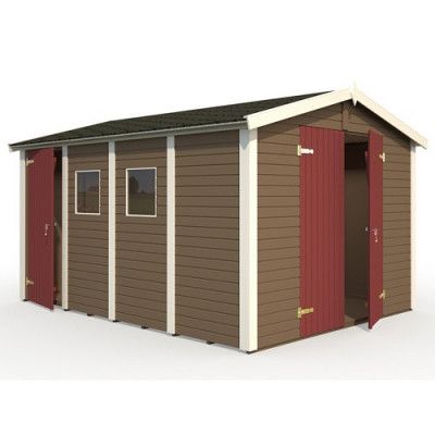 Förråd Dan 10,1 M² Shingel, Obehandlad