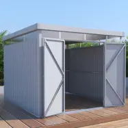 Premiumförråd 7,8m² | Hög takhöjd | Galvaniserat stål