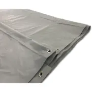 Presenning 80m² - 8x10m | 500g/m² PVC | Grå