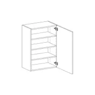 VÄGGSKÅP 30CM 3HYLL. H85CM VÄGGSKÅP EX LUCKA ( L 33 ) | Beijerbygg Byggmaterial