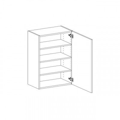 VÄGGSKÅP 80CM 3HYLL. H85CM VÄGGSKÅP EX LUCKA (2X L 44 ) | Beijerbygg Byggmaterial