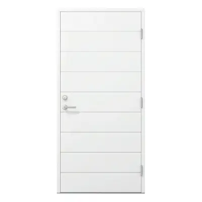 Ytterdörr Kaski - Lagervara Dammhult 10 X 21, Högerhängd