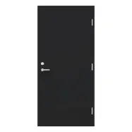 Ytterdörr Kaski Dammhult Svart 9 X 21, Högerhängd