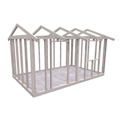 Färdiga Sektioner Friggebod 19° – 14,4 M² Nej