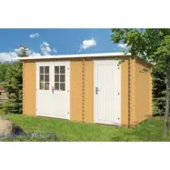 Friggebod Boxholm F - 7,5 m² med cykelförråd