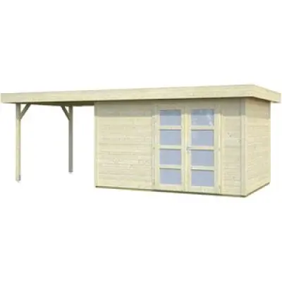 Friggebod Lara 8,4+5,9 m² med cykelskjul - Inget golv