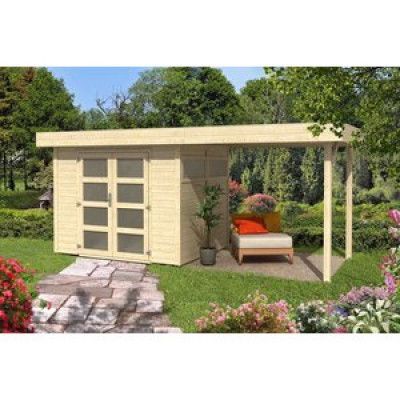 Friggebod Ragnar B - 10 m² med cykelskjul