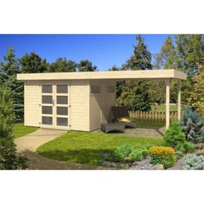 Friggebod Rune B - 14,8 m² med cykelskjul