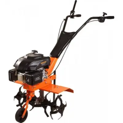 Bensindriven jordfräs 173 cm³  3,3 kW 4-taktsmotor | 60 cm arbetsbredd&justerbart djup