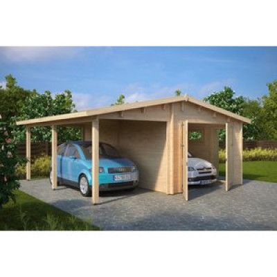 Garage & carport Magda A - 31,5 m²