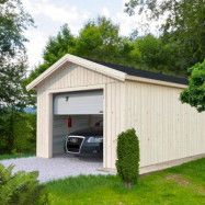 Garage Sten 24,9 m² Takpapp