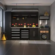 Garageinredning | Komplett förvaringssystem | Extra hög