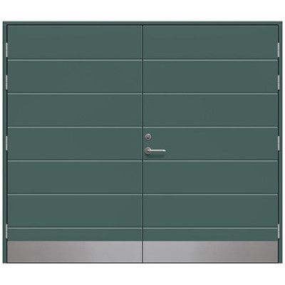 Slagport Dalby 2400 X 2000 Mm, Skogsgrön