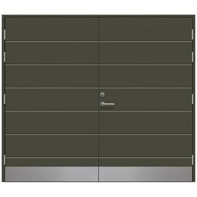 Slagport Dalby 2500 X 2100 Mm, Olivgrön