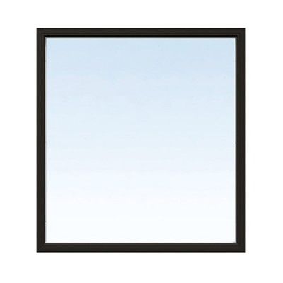 Energi Aluminium Fast Fönster Svart, 14, 6