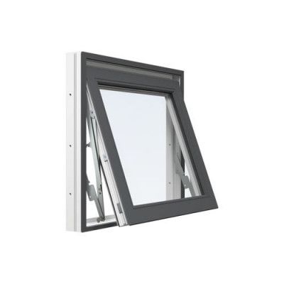 Energi Aluminium Vridfönster Antracitgrå, 8, 12