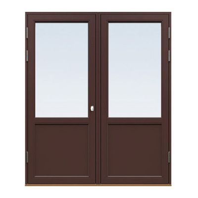 Energi Premium Fönsterdörr, Pardörr Nötbrun, 14, 21/16