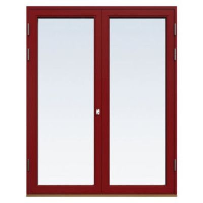 Energi Premium Fönsterdörr, Pardörr Röd, 14, 21/21
