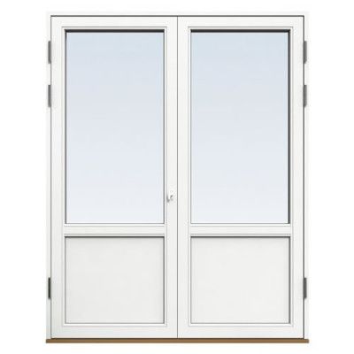 Energi Premium Fönsterdörr, Pardörr Vit, 15, 21/16