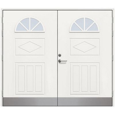 Slagport Falsterbo 2500 X 2100 Mm, Vit, Frostat Glas