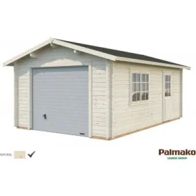 Garage Roger med takskjutport - 19,0 m²