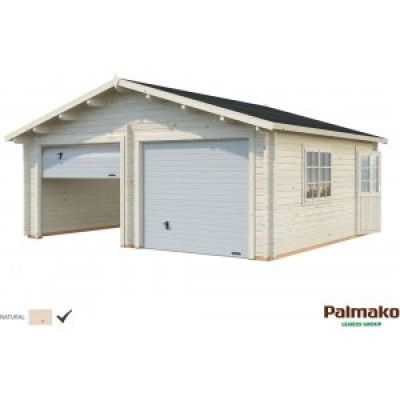 Garage Roger med takskjutport - 28,4 m²