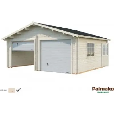 Garage Roger med takskjutport - 28,4 m²