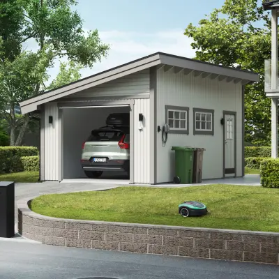 Garage Trähuset 24,9 M² Pulpet