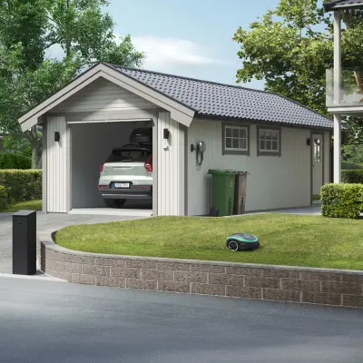 Garage Trähuset 34,9 M²
