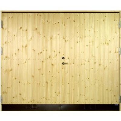 Garageport 10 °C - Tät (utan glas) - 25x21