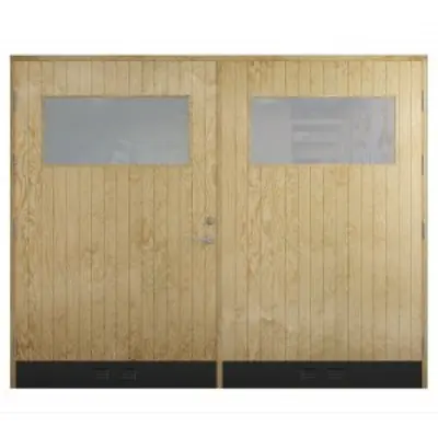 Garageport 10°C - Klarglas