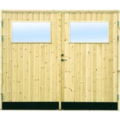 Garageport 18° Rak Panel Glas - 25x21