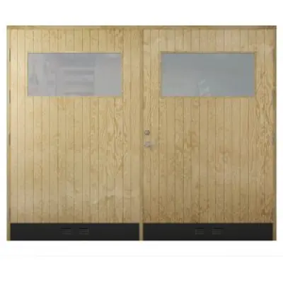 Garageport 18° Rak Panel Glas - 25x21