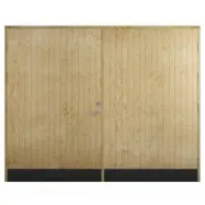 Garageport 18°C - Utan glas