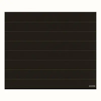 GARAGEPORT RENOMATIC M-PROFIL 2500X2000MM SVART WOODGRAIN | Beijerbygg Byggmaterial