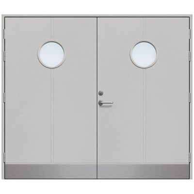 Slagport Lerhamn 2500 X 2100 Mm, Ljusgrå, Cotswoldglas