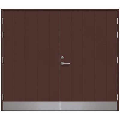 Slagport Lervik 2400 X 2000 Mm, Nötbrun