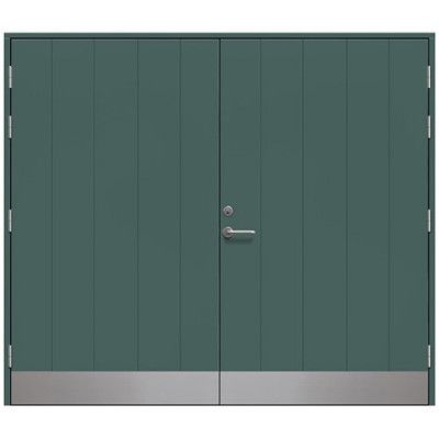 Slagport Lervik 2400 X 2000 Mm, Skogsgrön